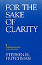 For the Sake of Clarity