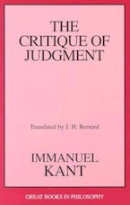 The Critique of Judgment